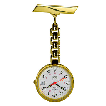 Adina Nurse Dress Watch Gold NK36 G1FF